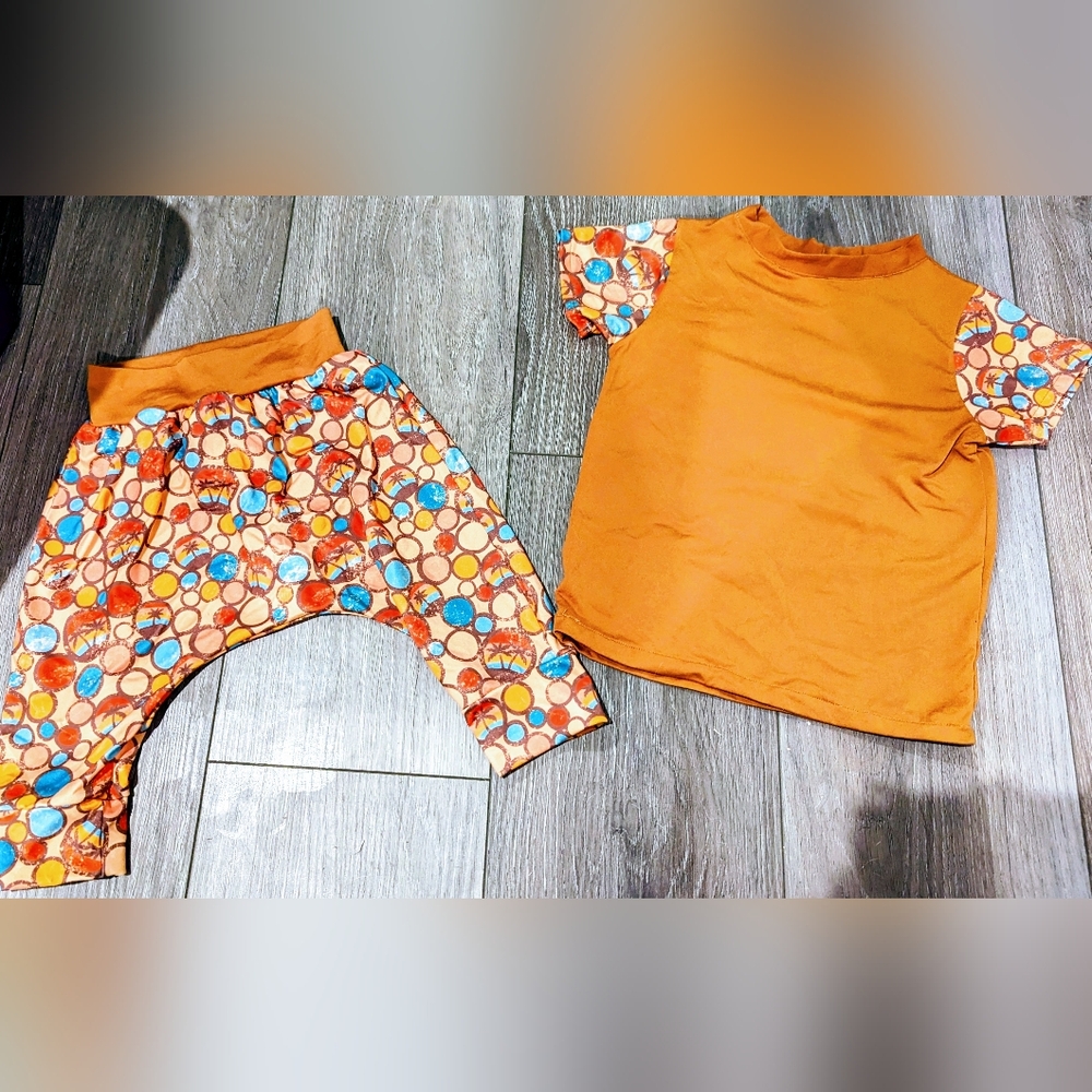 Handmade toddler boy Mickey outfit